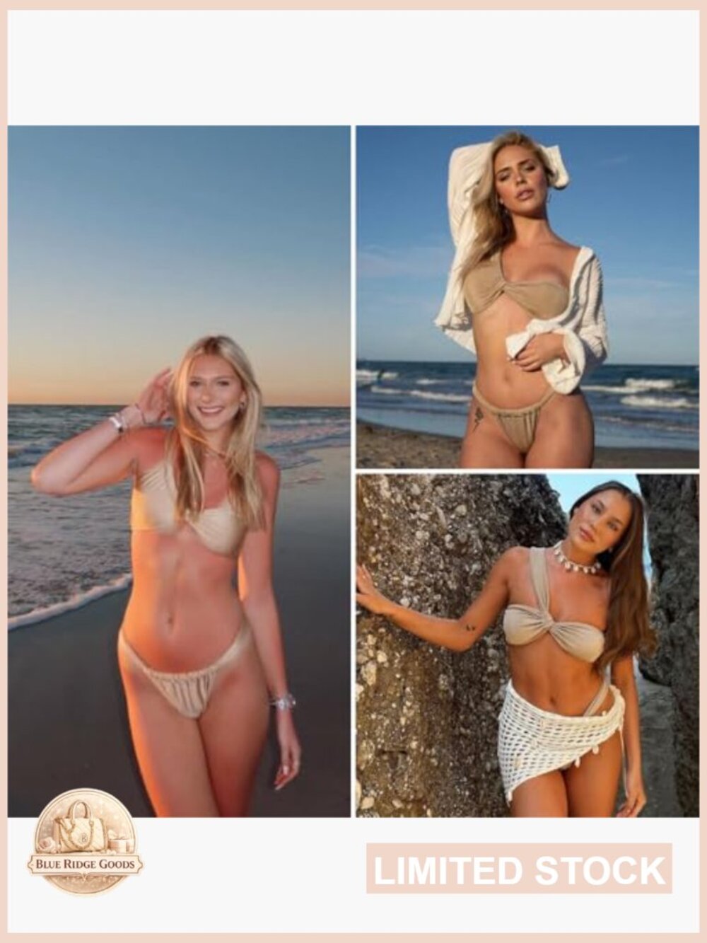 One Shoulder Bikini Twist Front Ruched High Cut Bandeau Set Two Piece Swimsuit - Picture 4 of 7